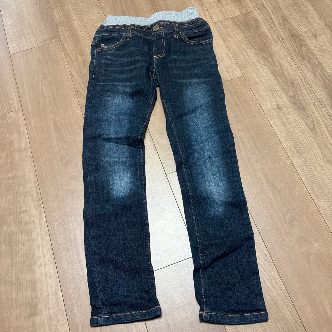 MPS 深藍色 直筒褲 140 的縮圖