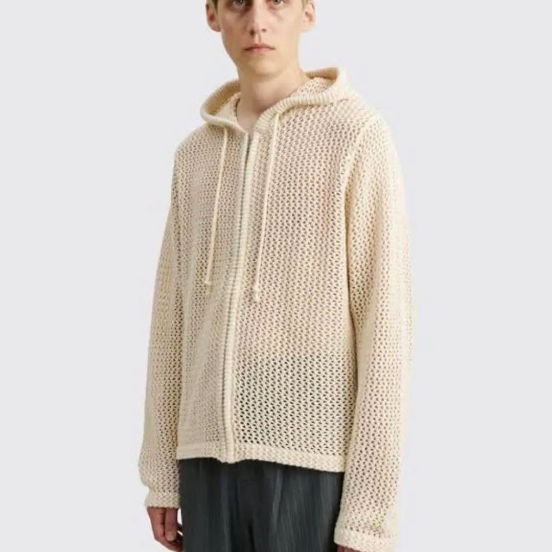 STUSSY - Stussy MESH ZIP HOODIE 白 XLの通販 by ケンタ006's
