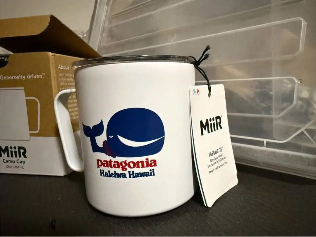 新品未使用　patagonia Miir Camp Cup クリーム色 2025年最新】パタゴニア MiiRステンレス カップの人気アイテム