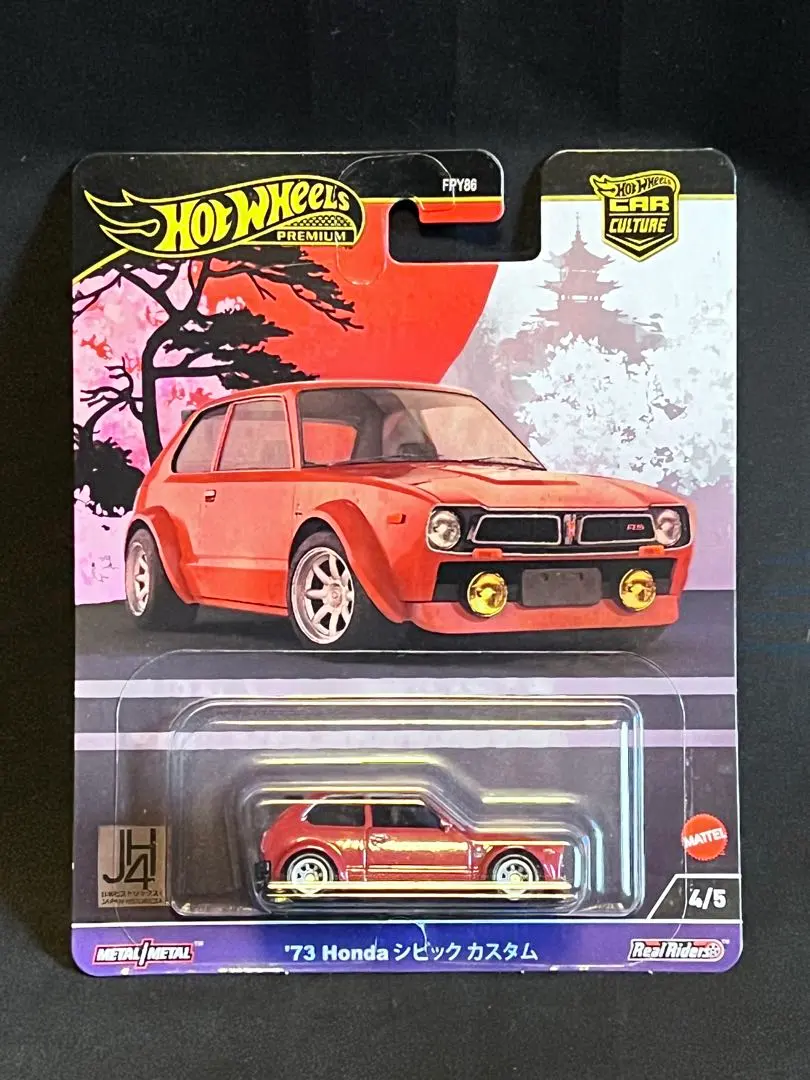 風火輪 '73 本田 思域 改裝版 模型車 的縮圖