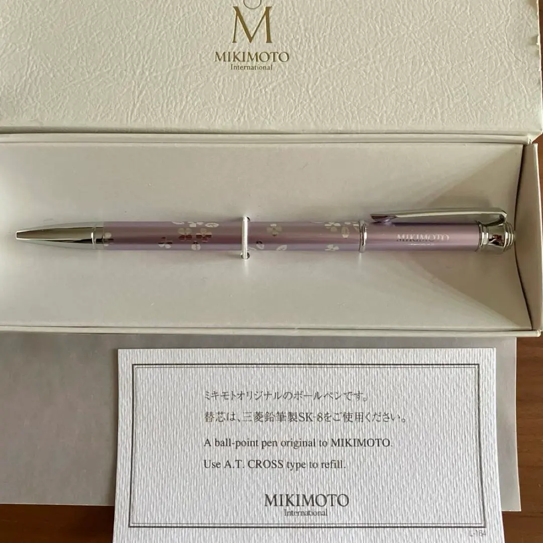 ミキモト　MIKIMOTO 桜　ボールペン ミキモト MIKIMOTO 桜 ボールペン - メルカリ