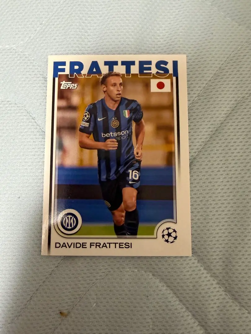Thumbnail of Davide Frattesi Inter Trading Card