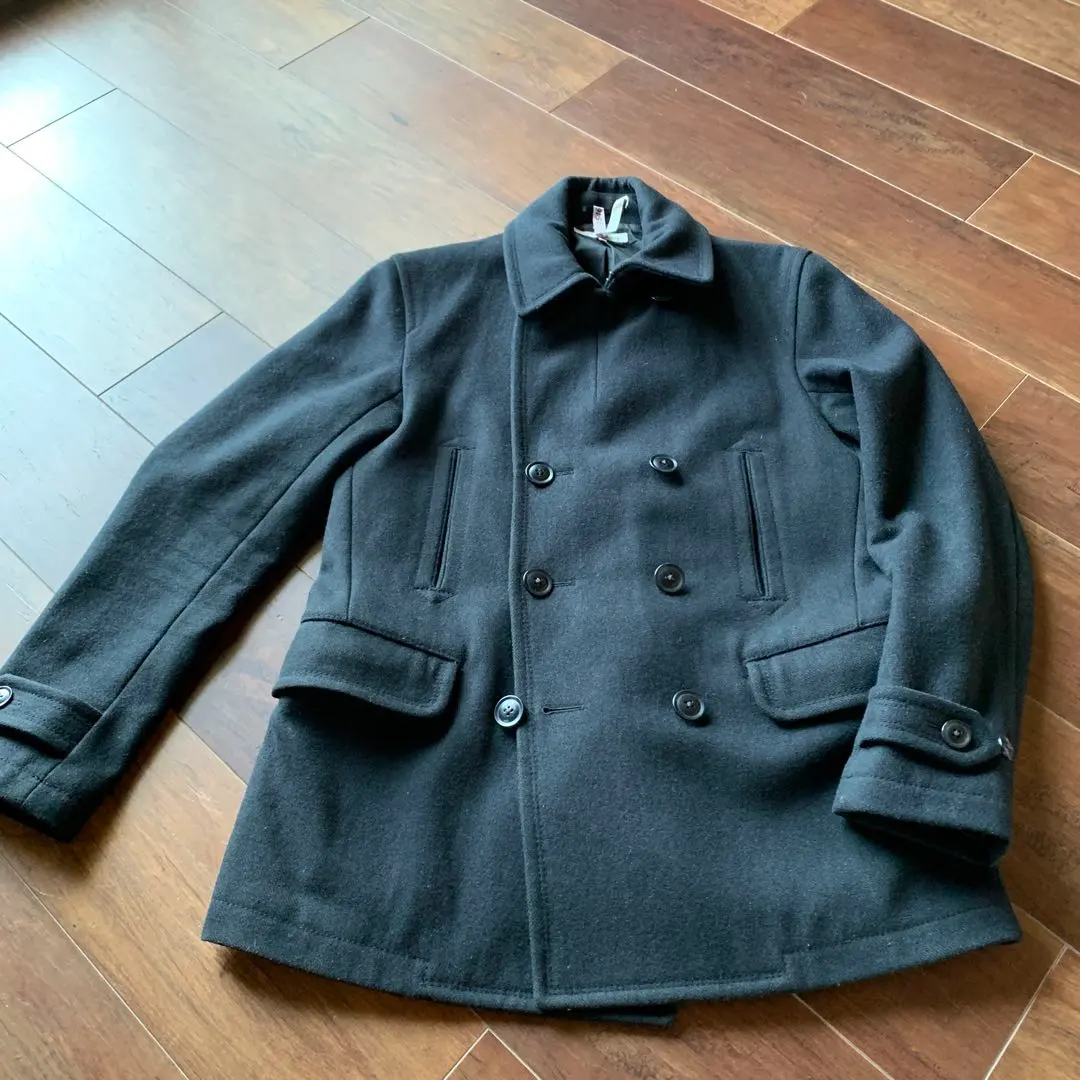 Thumbnail of green label relaxing Pea Coat, Size M