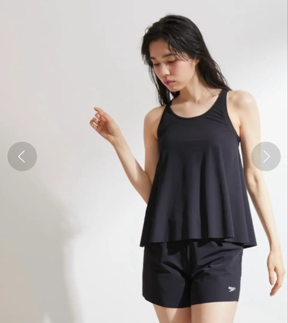 speedo 水着 「Speedo」UV リファインドフレンチスリーブ