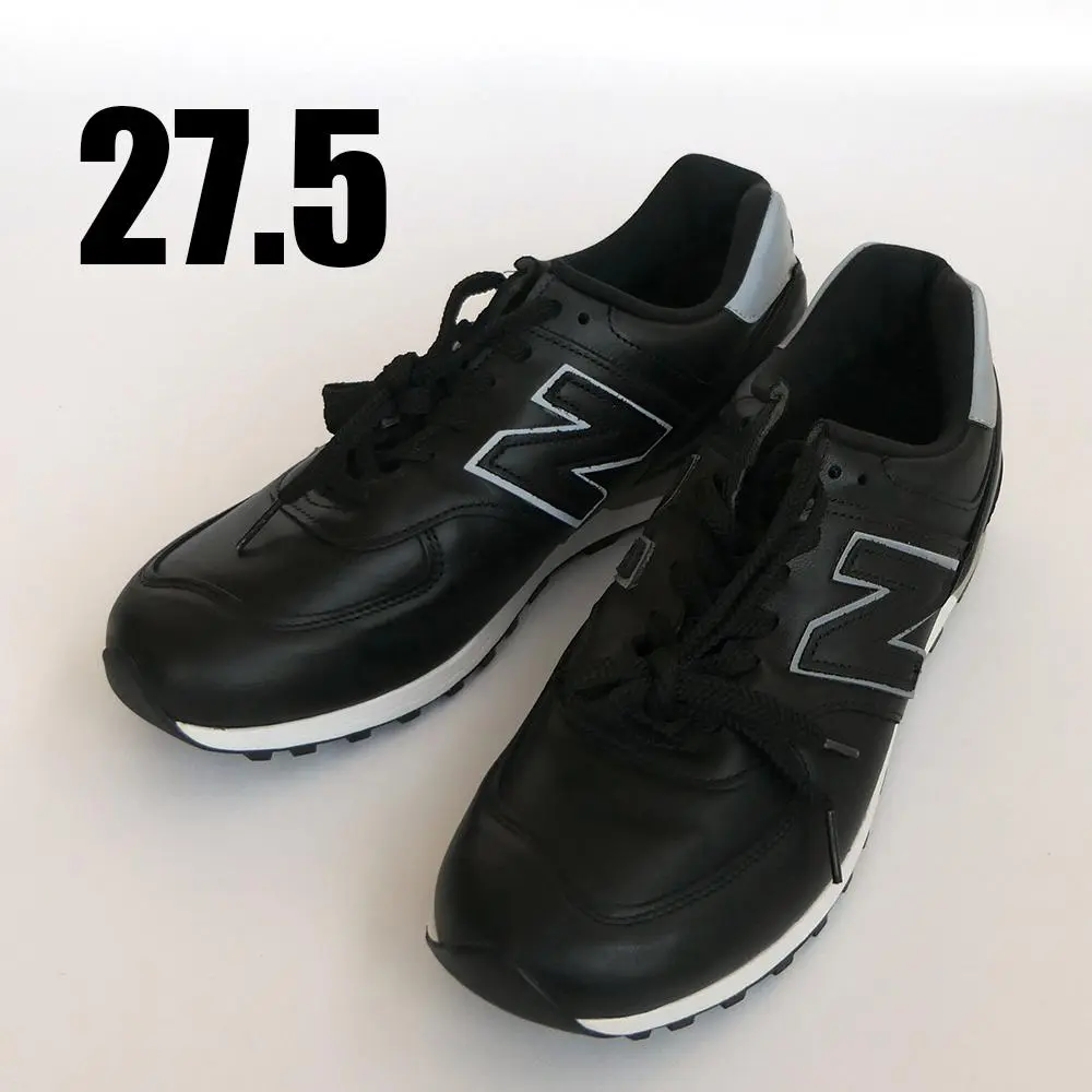 New Balance ☆ made in England M576KKL ‘Black Leather’ NEW BALANCE SNEAKER M576CKK MADE IN ENGLAND OLD LEATHER