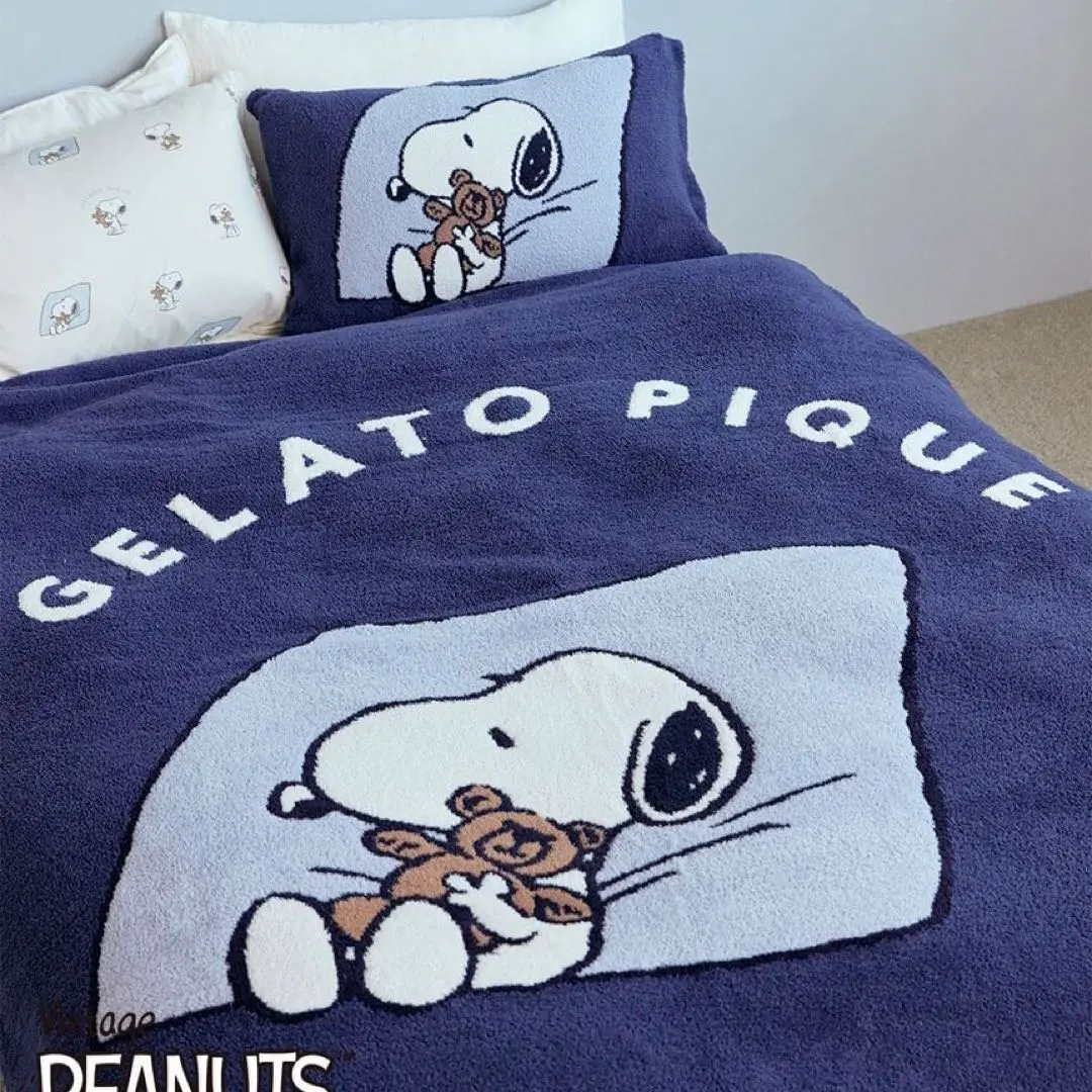 ✴新品✴gelato pique&スヌーピー マルチカバー ホワイト ✴新品✴gelato pique&スヌーピー マルチカバー ホワイト