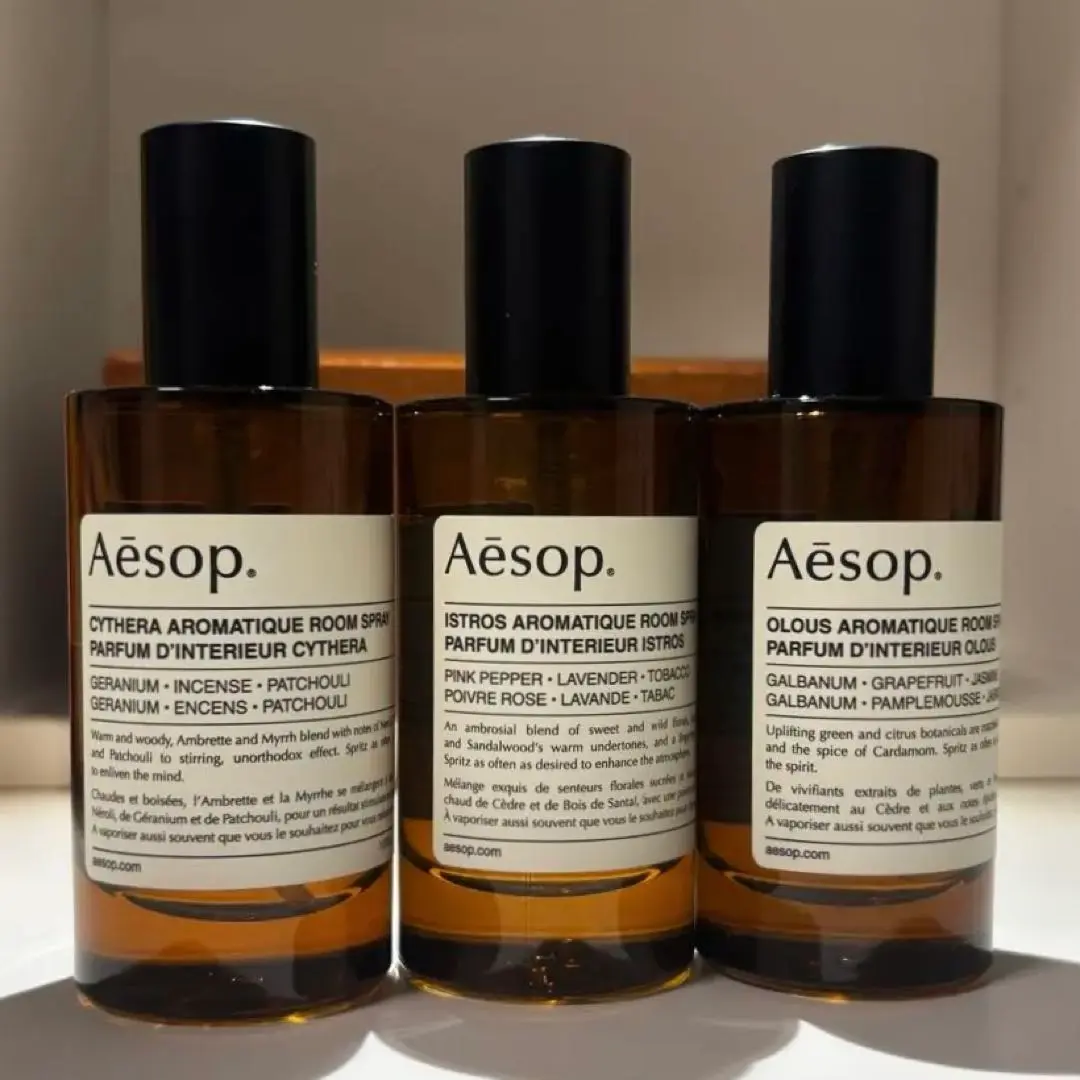 2025年最新】aesop ルームスプレー トリオの人気アイテム - メルカリ