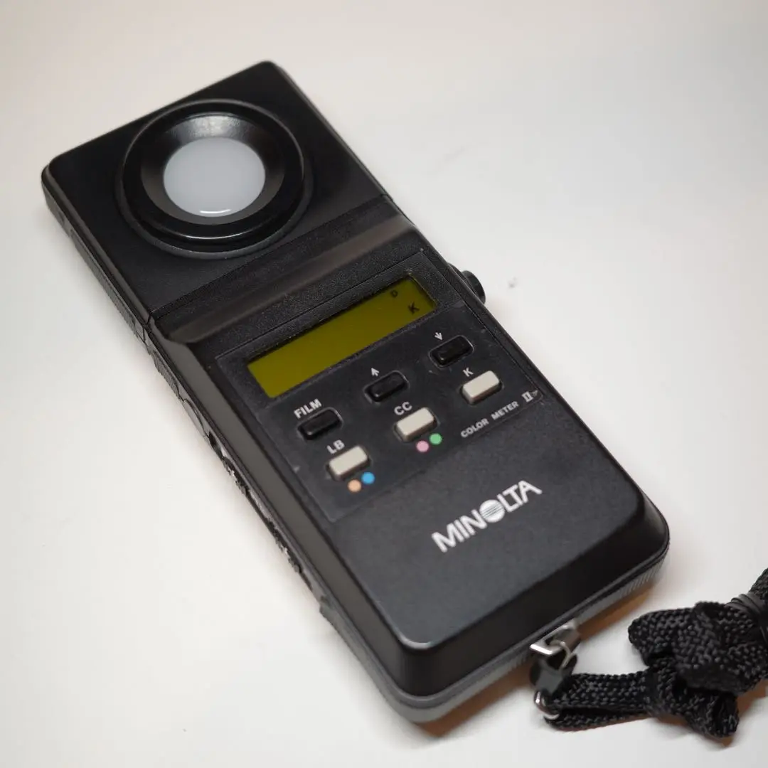 ミノルタカラーメーター、フラッシュレセプター付き　完動品　MINOLTA ミノルタ フラッシュカラーレセプター - pepe's blog