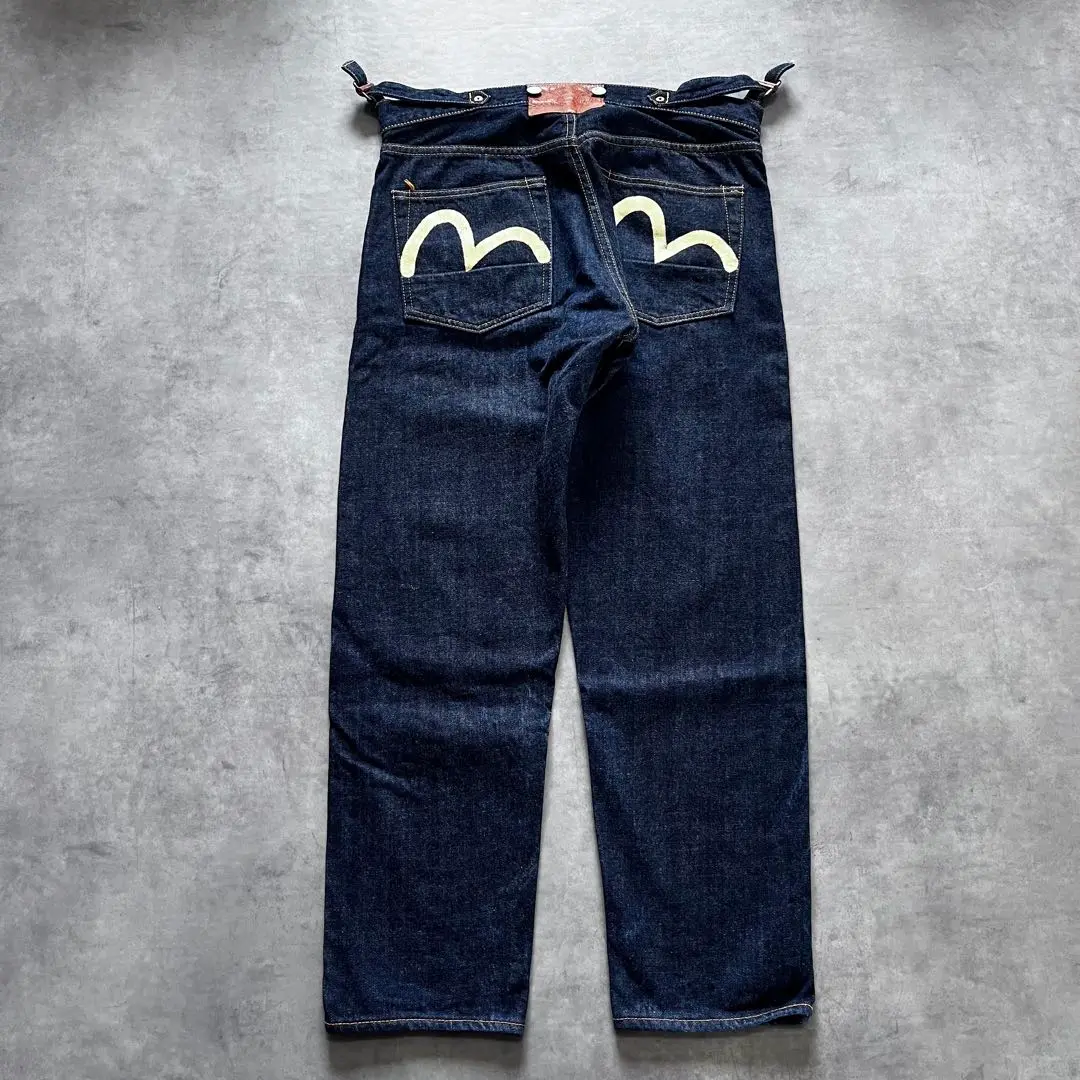 EVISU　Y型サスペンダー　デニム　ボタン留めタイプ 2025年最新】evisu サスペンダーの人気アイテム - メルカリ