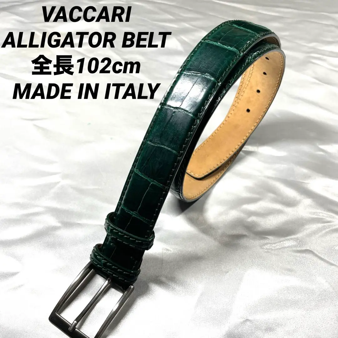 VACCARI ヴァッカーリ アメリカン アリゲーター ベルト ブラック 2025年最新】VACCARI ベルトの人気アイテム - メルカリ