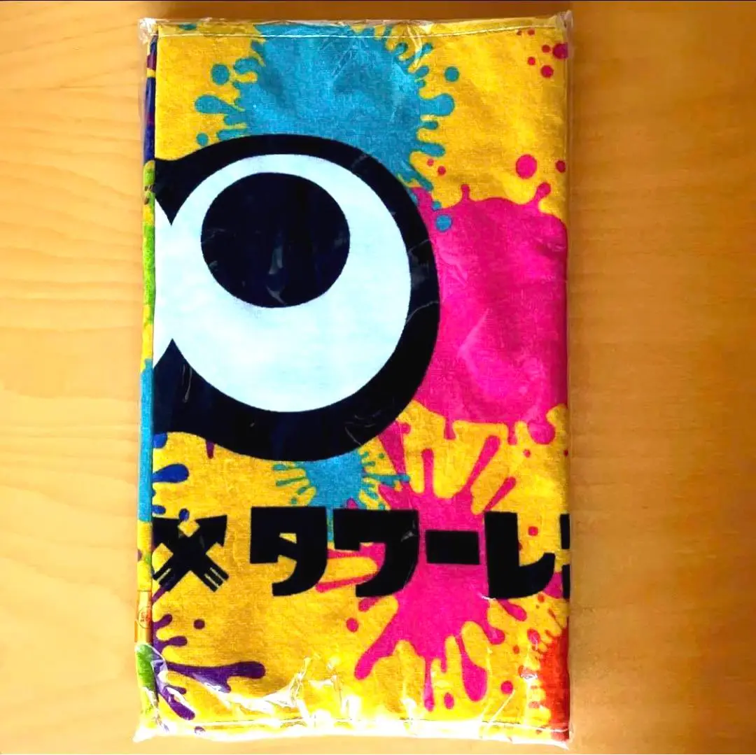 スプラトゥーン2 × TOWER RECORDS タオル 新品 スプラトゥーン2 × TOWER RECORDS タオル