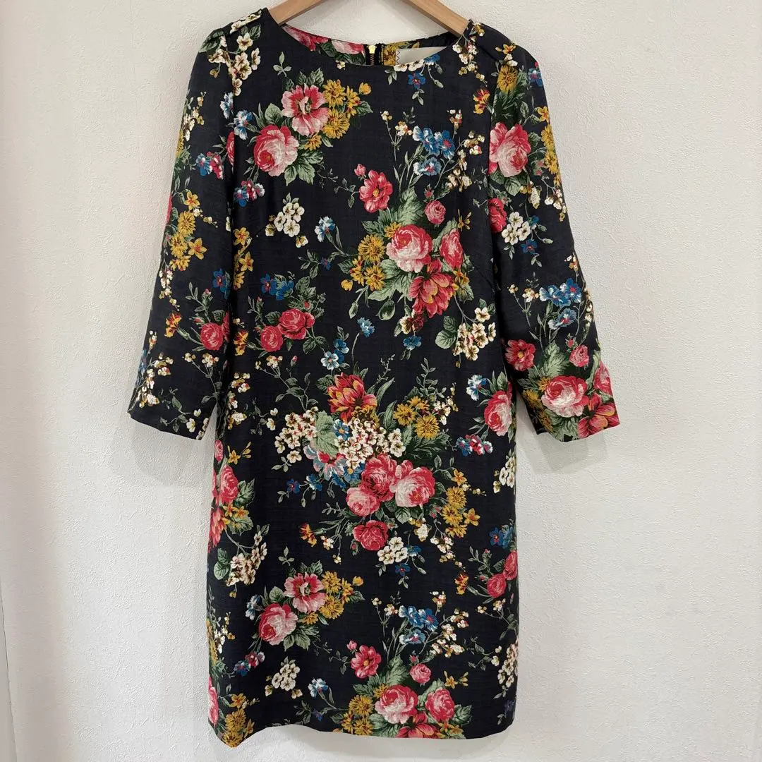 Thumbnail of New, Unused ROPE Floral Dress, Made in Japan