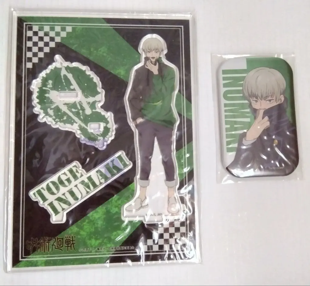 Thumbnail of Jujutsu Kaisen Toge Inumaki Acrylic Stand & Button Badge Set