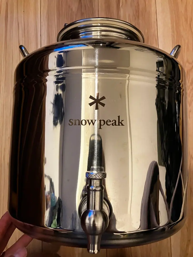 snow peak ステンジャグ　ウォータージャグ　木製スタンド　スノーピーク snow peak ステンジャグウォータージャグ木製スタンドスノーピーク