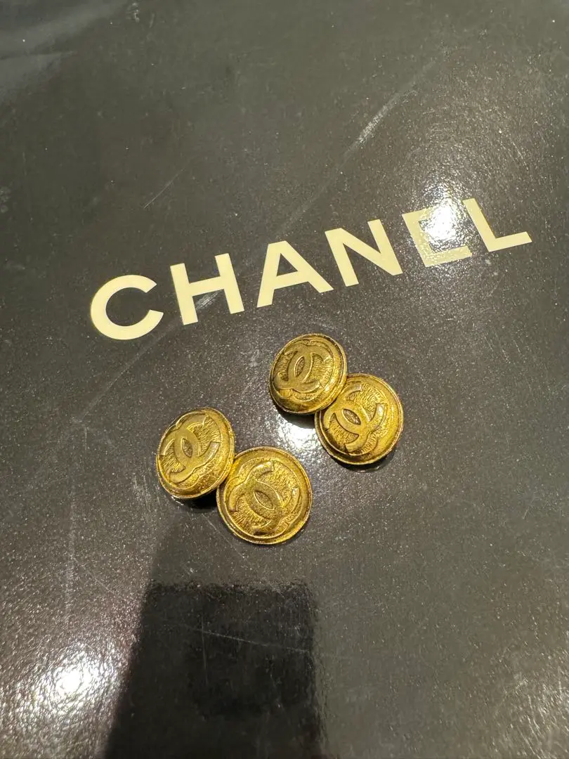 CHANEL ゴールドカフス　ビンテージ CHANEL - シャネル カフス GP アンティーク ココマーク カフス