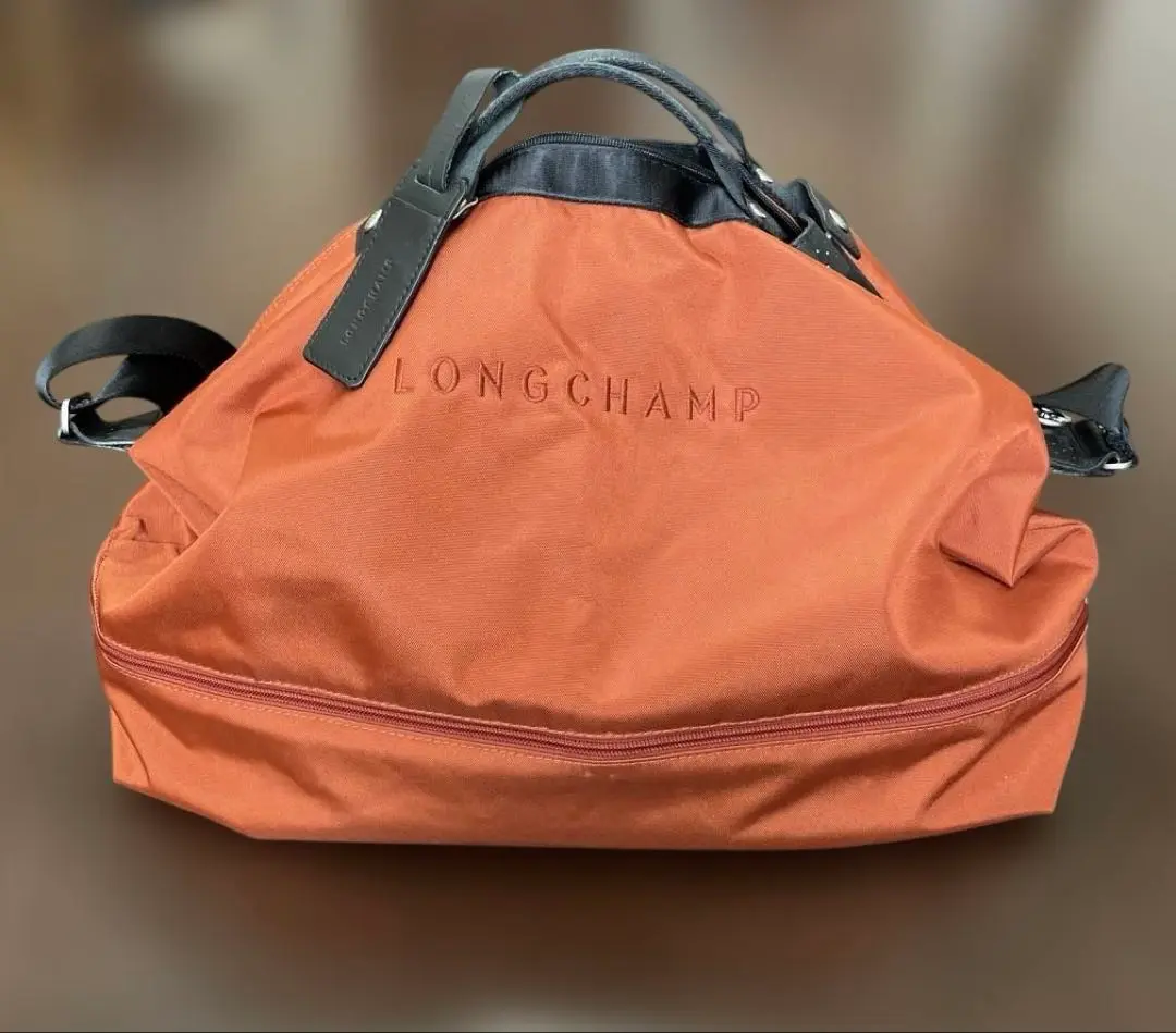 【美品】Longchamp キャリーバック①小(2輪) LONGCHAMP ロンシャン 2輪 キャリーケース キャリーバッグ