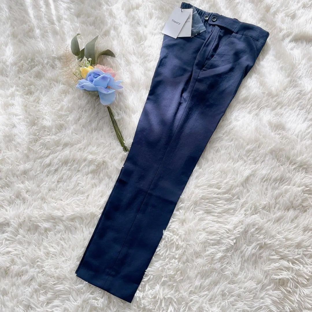 Theory】STRETCH OXFORD/PADRA JN サイズ0 グレー