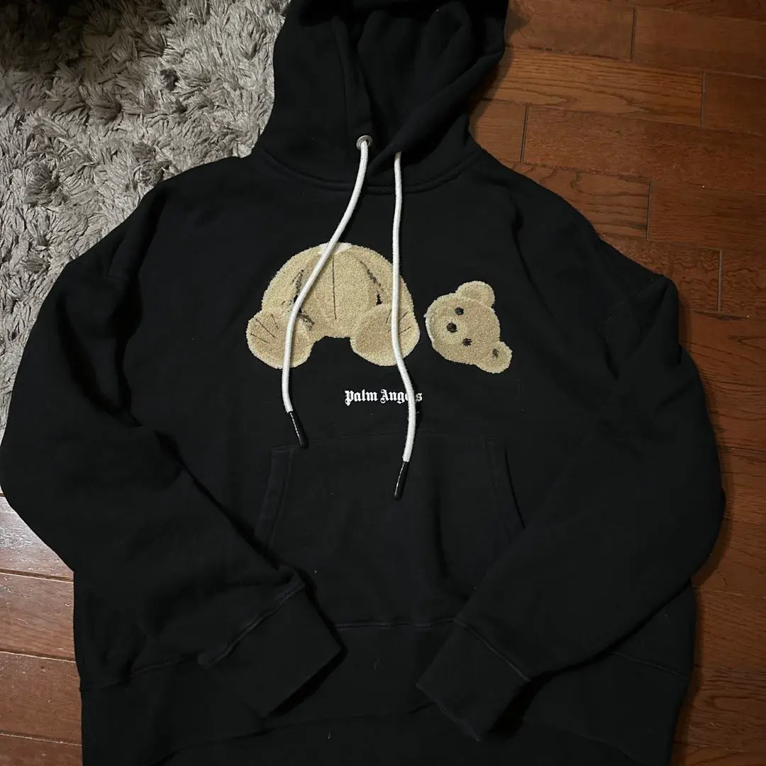 関込】新作◇PALM ANGELS パームエンジェルス◇BEAR パーカー