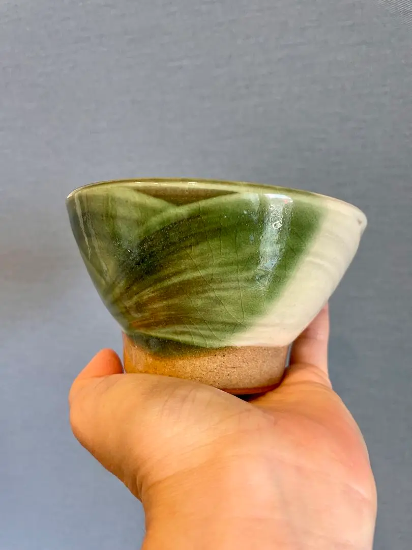 出西窯　島根　地灰秞　お茶　茶碗 出西窯 島根 地灰秞 お茶 茶碗