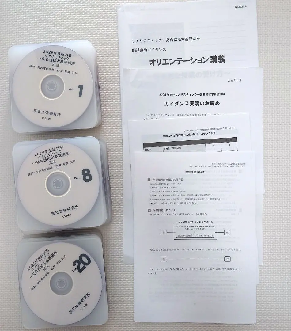 司法書士　民法リアリスティック2025年受験対策 DVD 28枚セット 最新】2025年司法書士試験 リアリスティック不動産登記法DVD