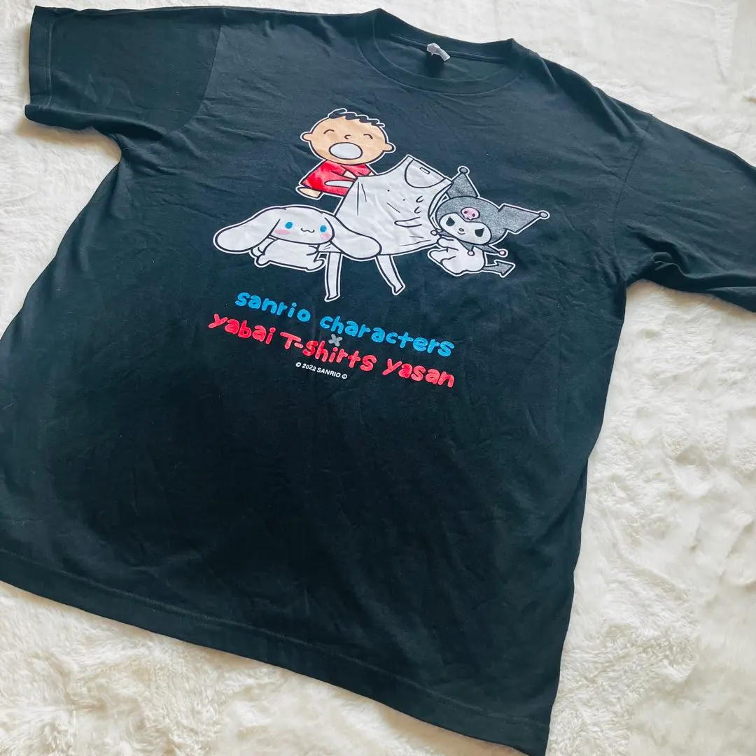 タンクトップくんとクロミとシナモロールとみんなのたあ坊のなかよしTシャツ m23002526902_1.jpg?1716763215