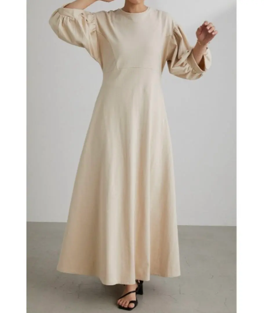 Thumbnail of [Unused] STYLEMIXER / Volume Sleeve Gathered Dress / M