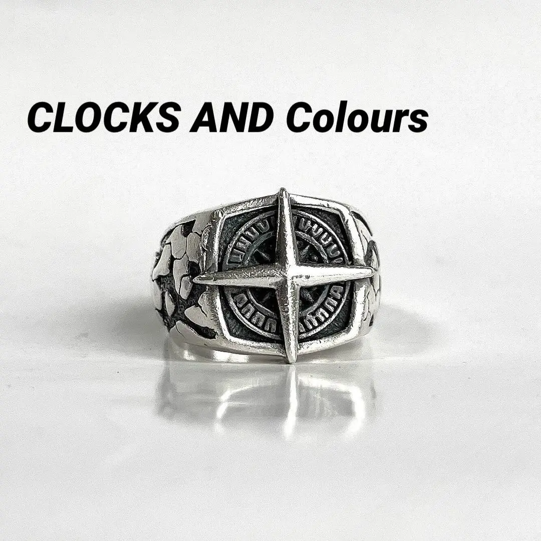 【送料無】925スターリングシルバー☆CLOCKS AND Colours クロックスアンドカラーズリング