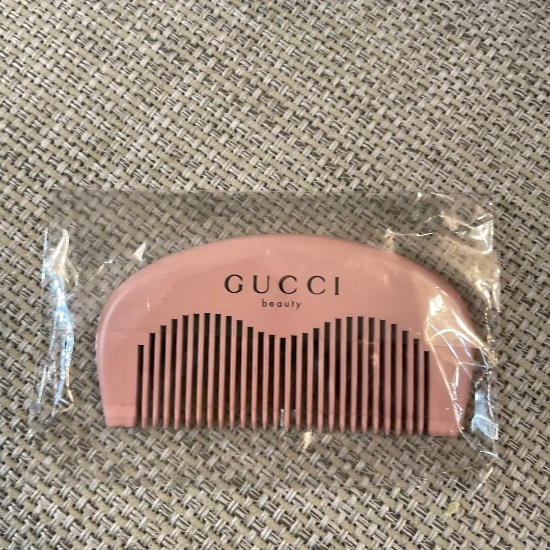 し*ー様 GUCCI グッチ ノベルティ シュシュ ブラウン ログパターン ヘア し*ー様 GUCCI グッチ ノベルティ シュシュ ブラウン ログ