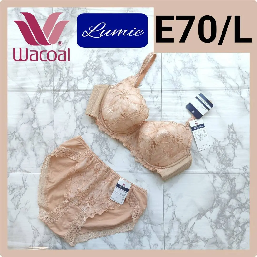 ワコール Yue E70ブラジャー・ショーツセット 2025年最新】Yue e70の人気アイテム - メルカリ