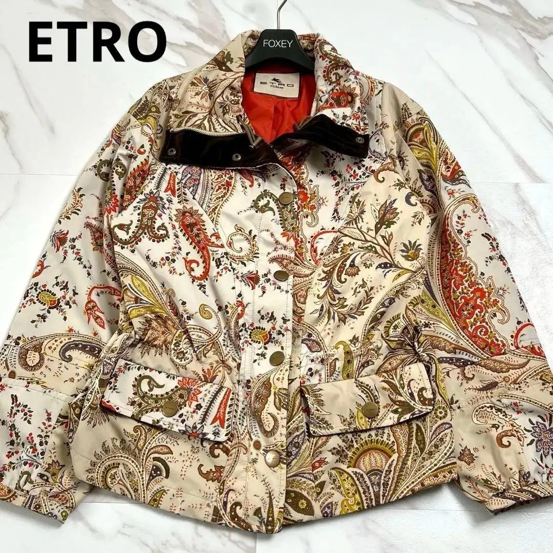 Thumbnail of Large Size 44 ✨ ETRO Etro Paisley Pattern Outer Jacket