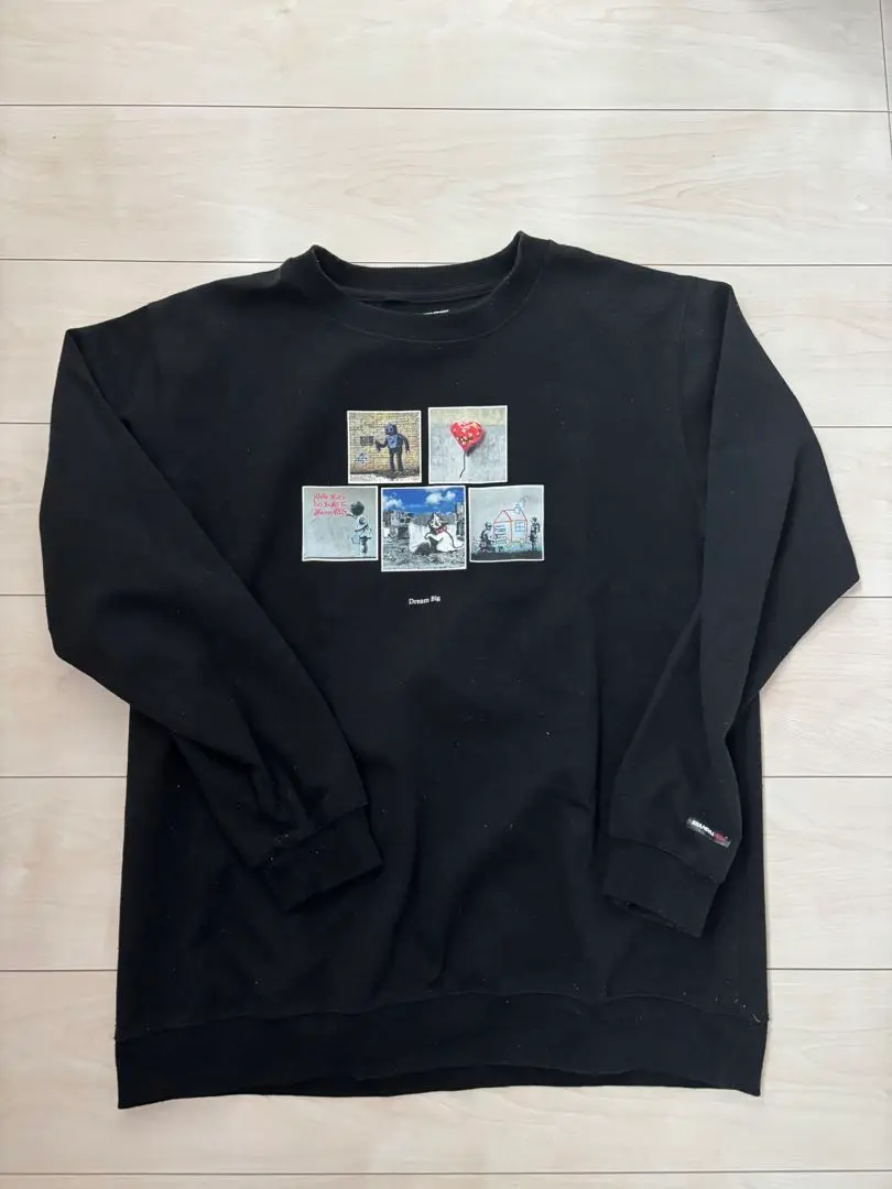 班克斯 Brandalised 黑色 運動衫 的縮圖