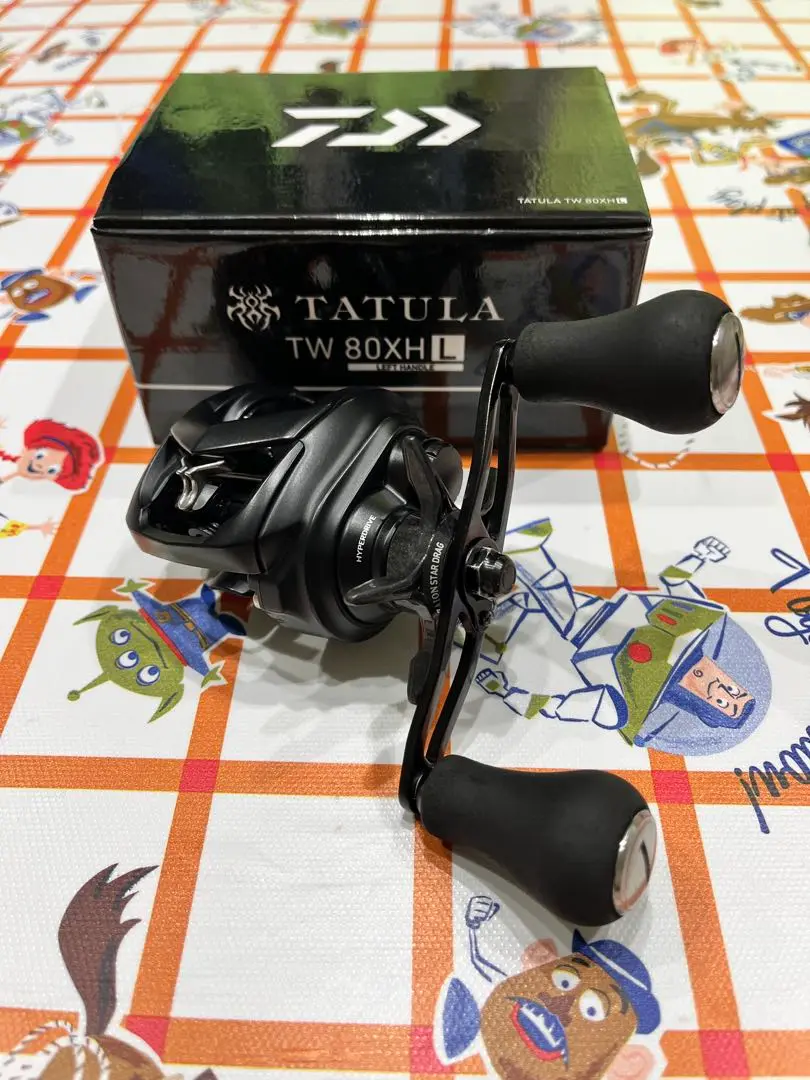 美品　ダイワ タトゥーラTW 80XHL ダイワ ベイトリール 22タトゥーラ TW 80XHL 2022年モデル (左巻