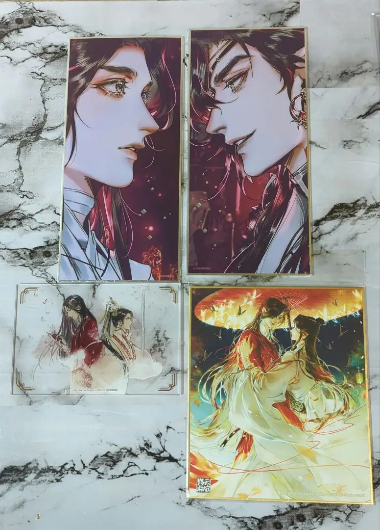 天官賜福 1〜4巻　アクリルパネルセット 2025年最新】天官赐福 アクリルパネルの人気アイテム - メルカリ