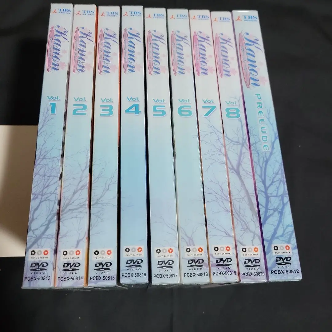 Kanon　カノン　DVD　全８巻PRELUDE　初回限定版　京都アニメーション Amazon.co.jp: Kanon京都アニメーション全8巻セットレンタルDVD