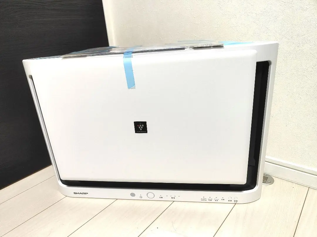 シャープ 空気清浄機 壁掛け 棚置き FU-MK500-W　未使用☆ SHARP プラズマクラスター 空気清浄機 FU-MK500-W 壁掛け棚置き