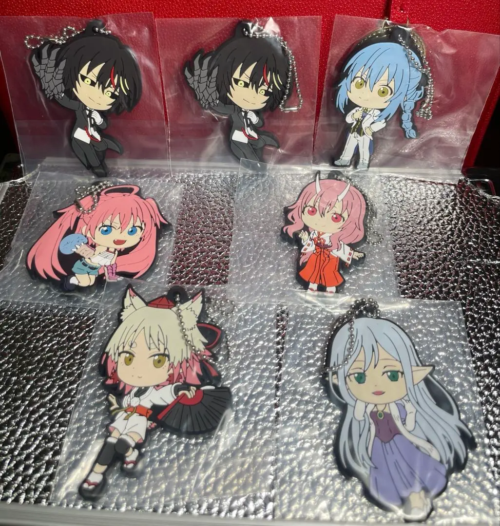 Thumbnail of Ichiban Kuji That Time I Got Reincarnated as a Slime G Prize Rubber Charm Set
