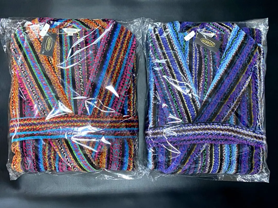 MISSONI バスローブ ガウン ルームウェア マルチカラー ユニセックス MISSONI バスローブ ガウン ルームウェア マルチカラー ユニセックス