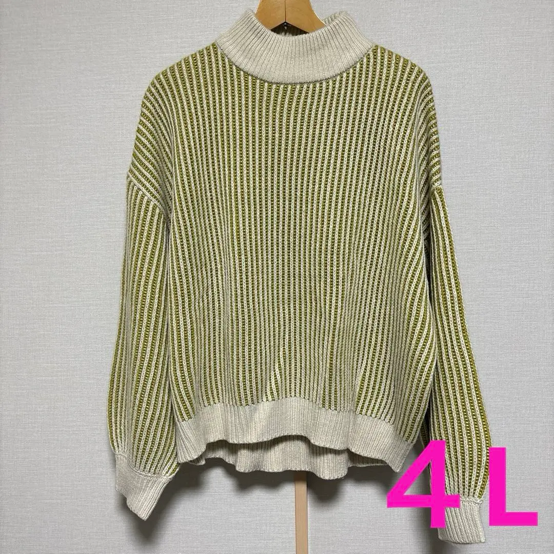 加大尺碼4L毛衣 比標籤還大！請閱讀說明！ 的縮圖