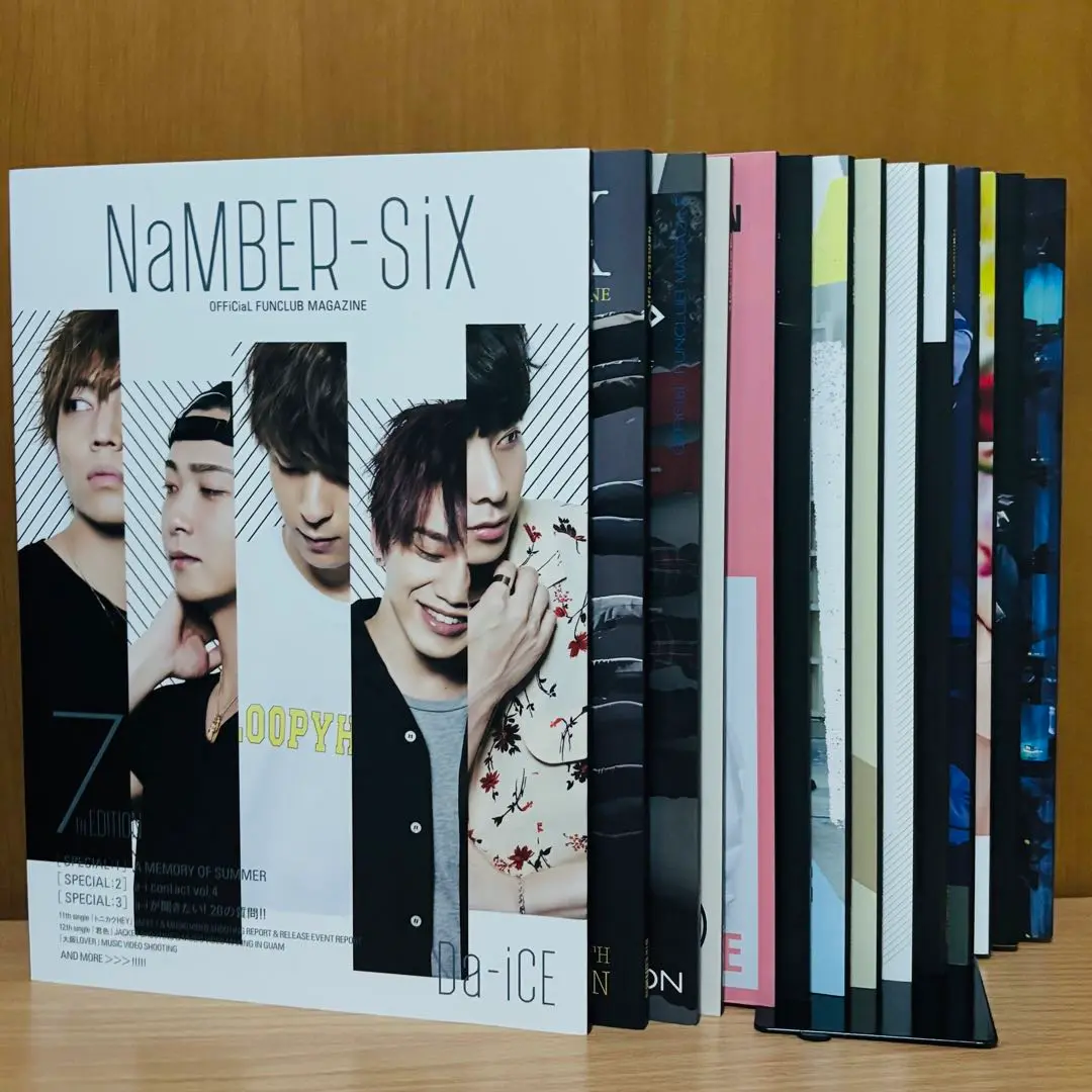 Da-iCE　ファンクラブ 会報 NaMBER-SiX　1〜20 まとめ 2025年最新】DA-ICE 会報 20の人気アイテム - メルカリ