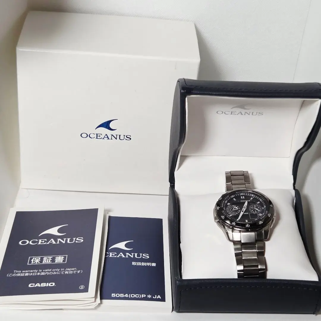OCEANUS 腕時計 OCW-T150 箱・付属品付き Amazon.co.jp: [カシオ] 腕時計 オシアナス【国内正規品】 電波
