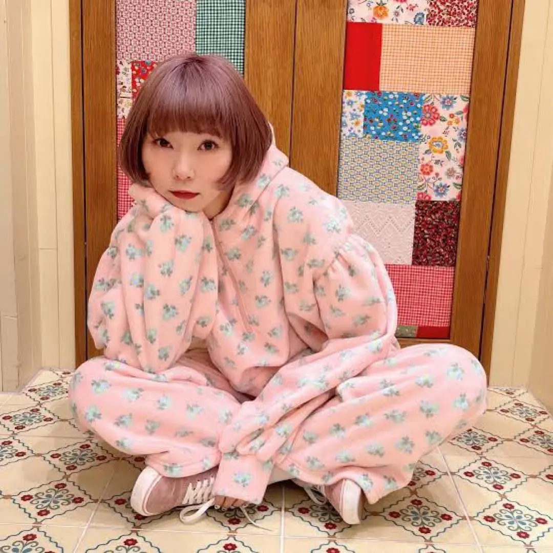 あさぎーにょ　POPPY パジャマ　ピンク poppy uneune room wear あさぎーにょ ルームウェア - メルカリ