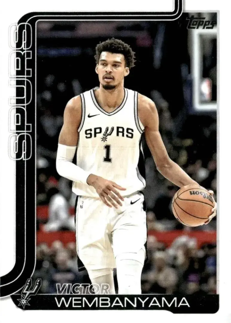 Thumbnail of [980] Spurs Victor Wembanyama Topps
