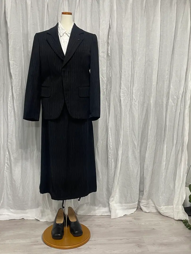 COMME des GARCONS ロングスカート スーツ 2025年最新】COMME des GARCONS ビジネス スカートスーツ上下の