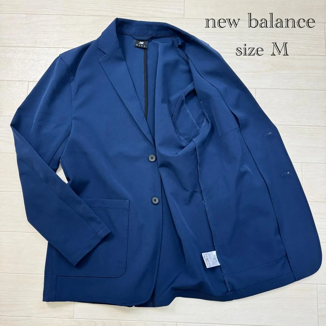 ニューバランステーラードジャケット　ネイビー　サイズL 2025年最新】new balance 素材：ナイロン/ポリエステル