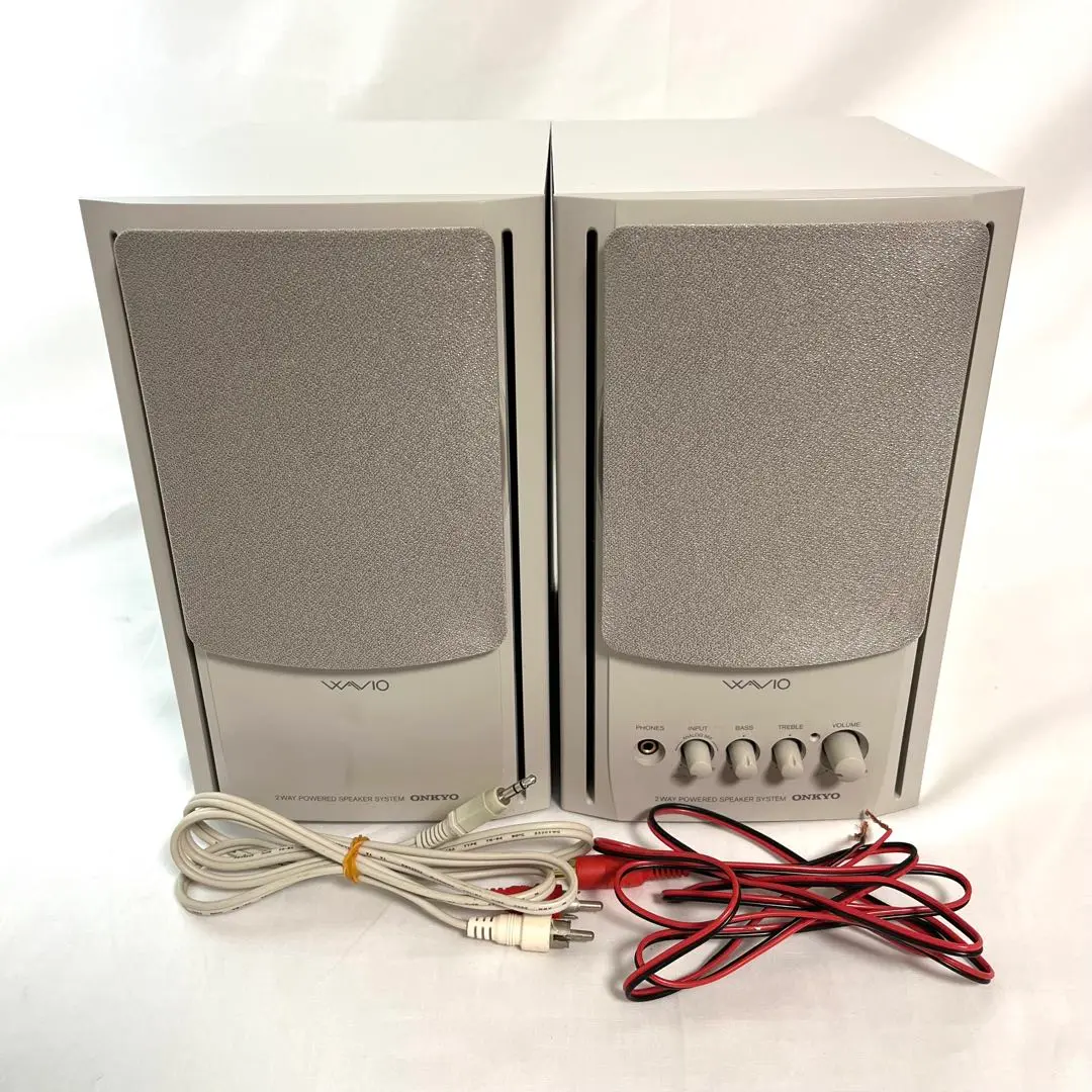 美品 ONKYO（オンキヨー） GX-77M/B Amazon.co.jp: ONKYO WAVIO 77monitorアンプ内蔵スピーカー 15W+