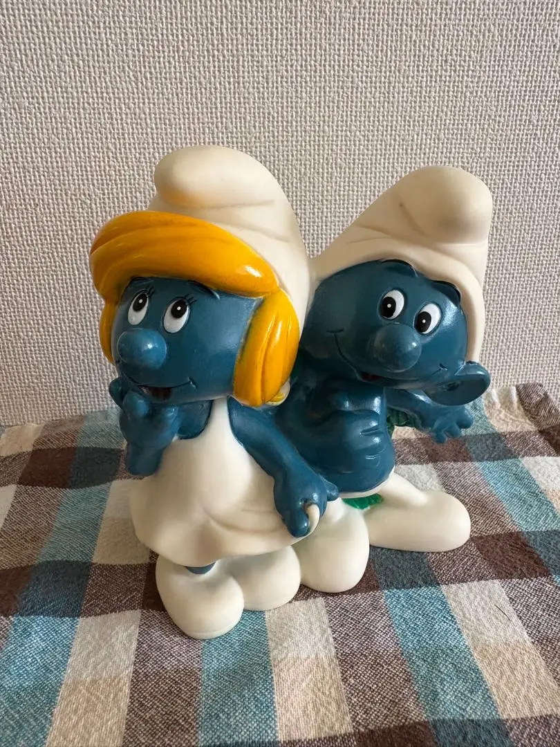 SMURF vintage スマーフ 貯金箱　90年代　レア　アメリカ製 2025年最新】スマーフ 貯金箱の人気アイテム - メルカリ