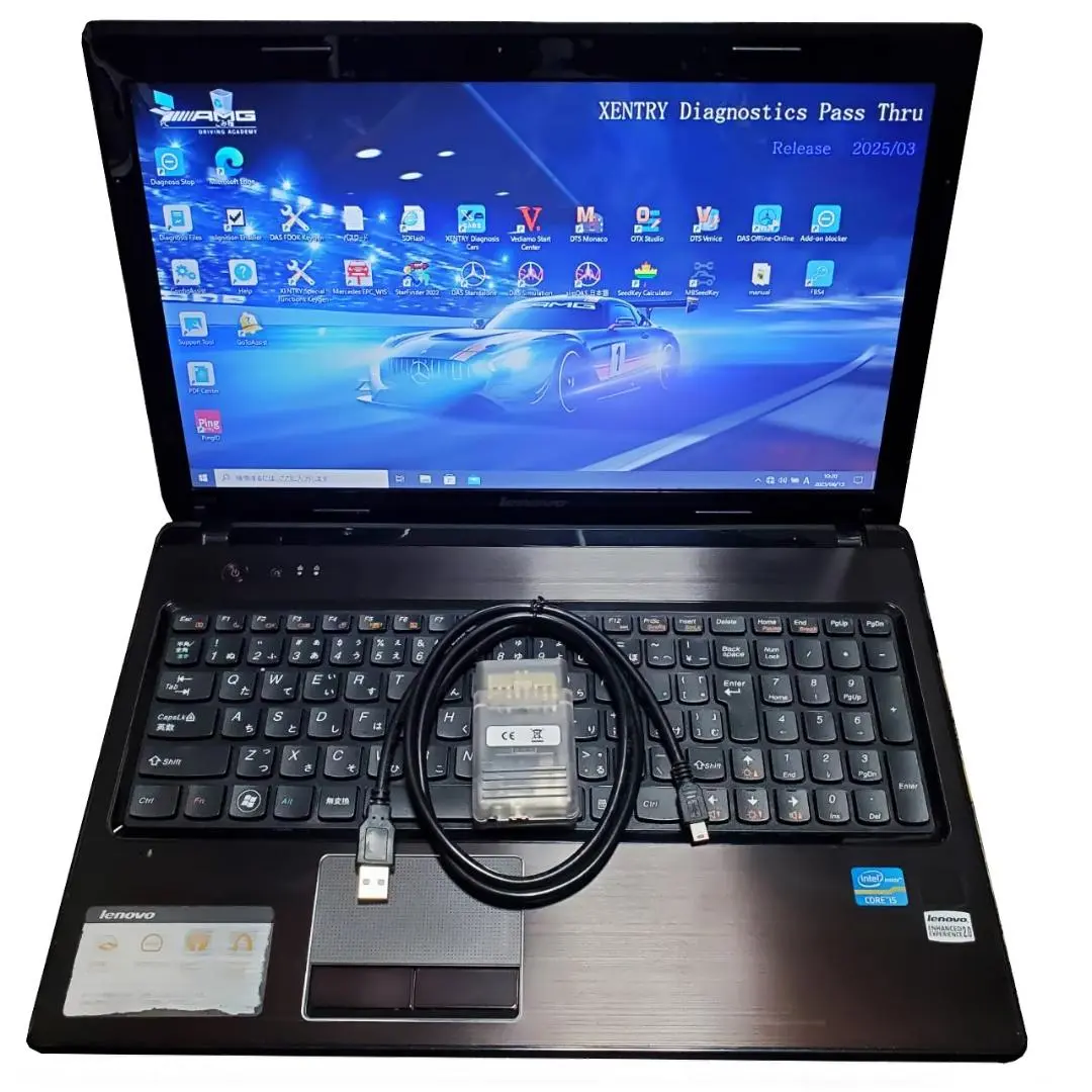 値下げ中！ベンツ診断機 日本語版 XENTRY PassThru 超最新 2023.03 ベンツ 日本語版 XENTRY DAS HHTWIN Vediamo DTS