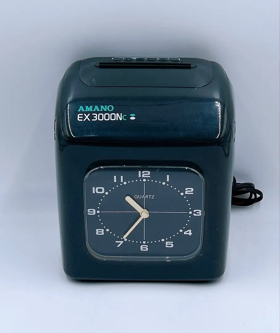 AMANO タイムレコーダー EX3000Nc タイムカード 打刻器 勤怠管理