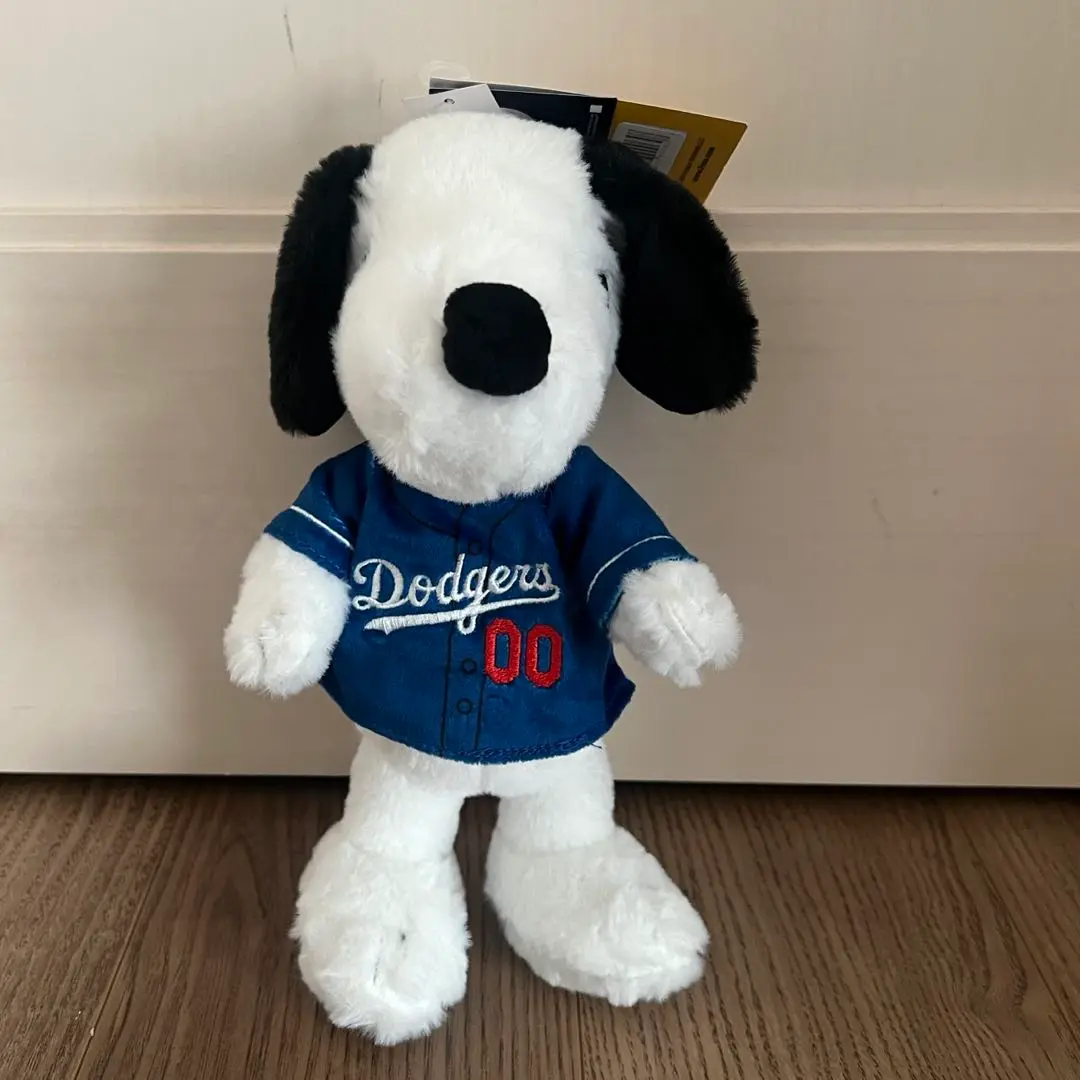 最終値下げ処分スヌーピー タウン限定MLBコラボTシャツ ロサンゼルスドジャース FREAK'S STORE/PEANUTS×MLB 別注 ビッグシルエット バック