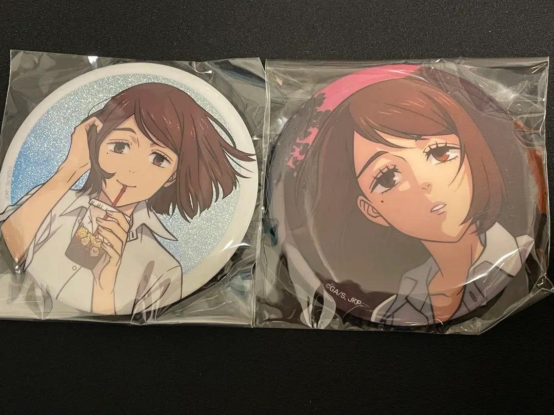 Thumbnail of Shoko Ieiri Sega Lucky Kuji Set of 2 Can Badges